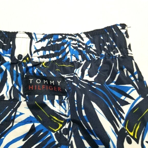 Tommy Hilfiger Men's Board Drawstring Swimwear Shorts - Picture 7 of 10